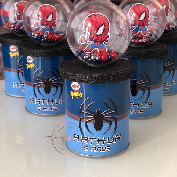 Lembrancinha Homen Aranha - Batata Personalizada