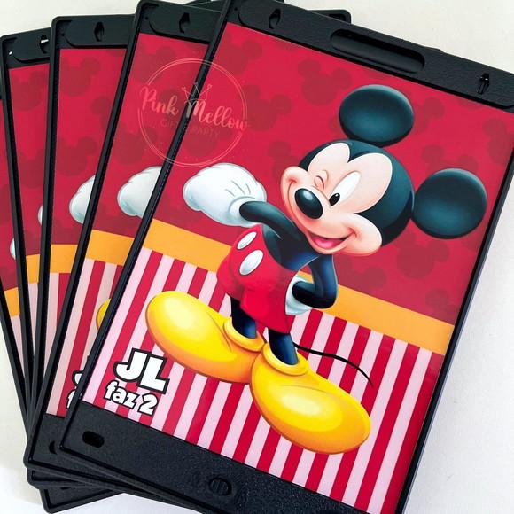 Lembrancinha Mickey - Lousa Mágica Personalizado