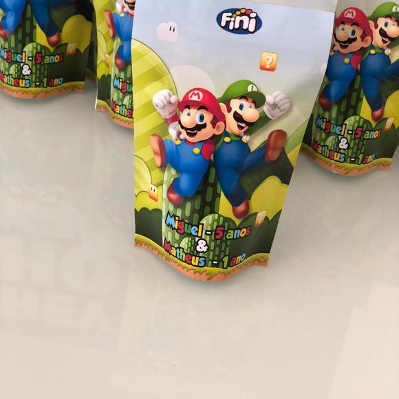 Lembrancinha Mario Bros - Fini Personalizado