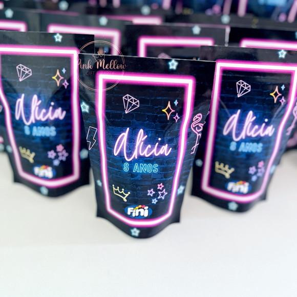 Lembrancinha Neon - Fini Personalizado