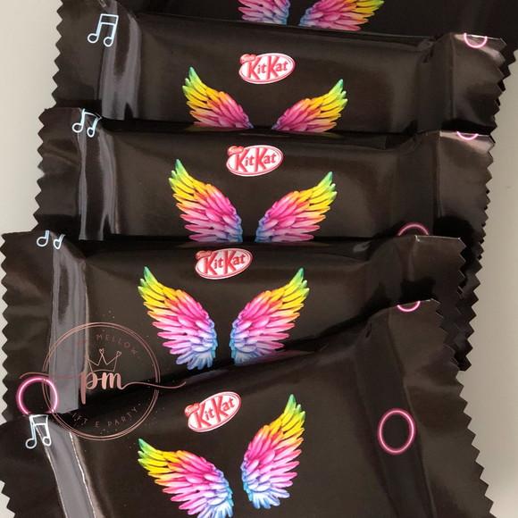 Lembrancinha Neon - Kit Kat Personalizado