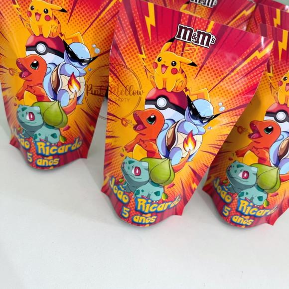 Lembrancinha Pokémon - M&ms Personalizado