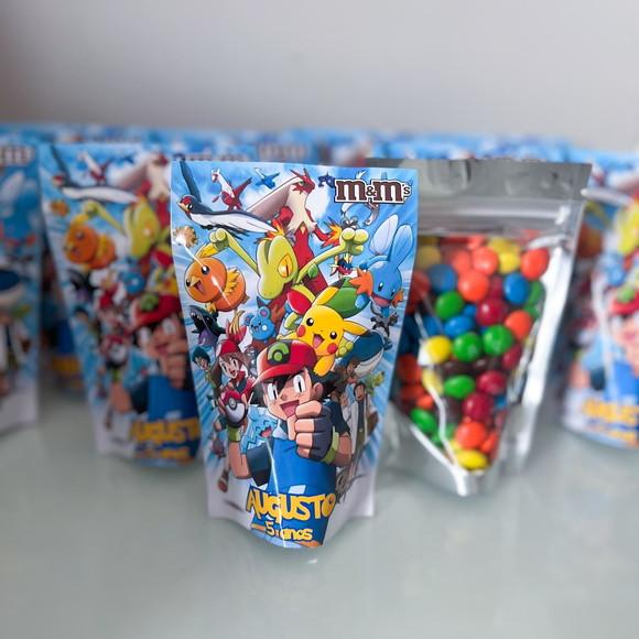 Lembrancinha Pokémon - M&ms Personalizado