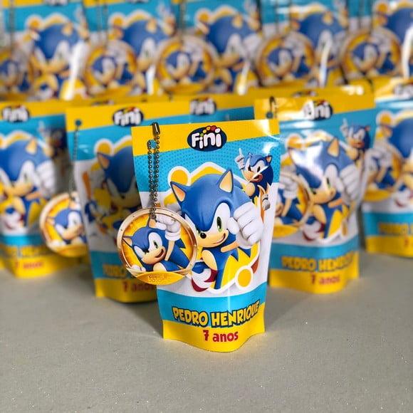 Lembrancinha Sonic - Fini Personalizado