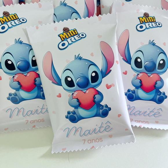 Lembrancinha Stitch - Mini Oreo Personalizado