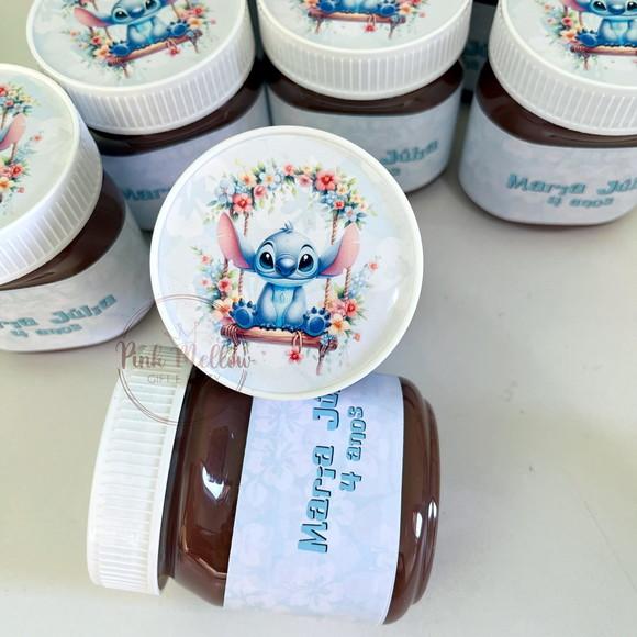 Nutella Personalizada - Lembrancinha Stitch