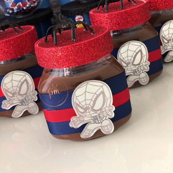 Nutella Personalizada -homem Aranha