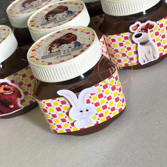 Nutella Personalizada - Pets