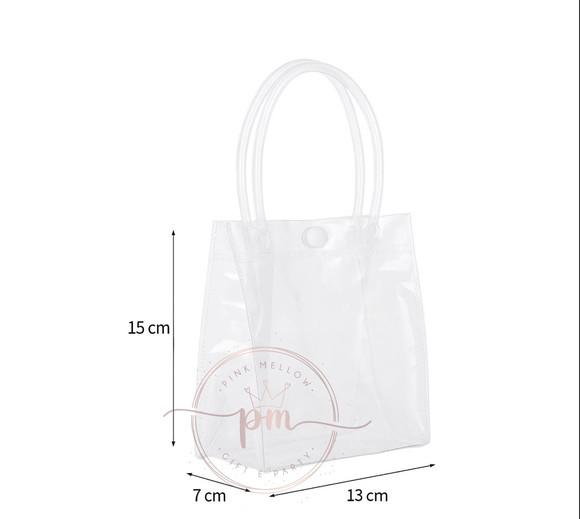 Sacola Cristal Pvc - Pct com 20 Unidades