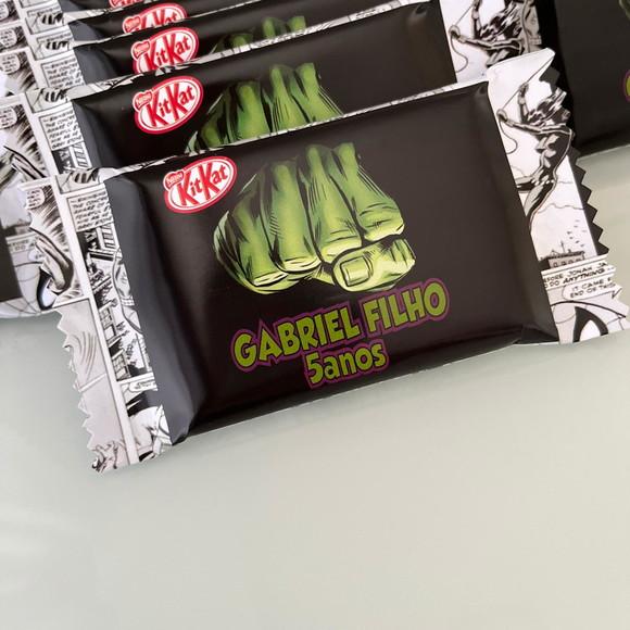 Rótulo Kit Kat / Suflair / Lacta