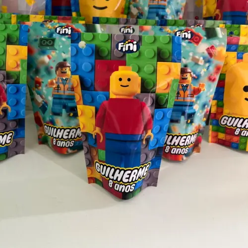 10 Lembrancinha Lego