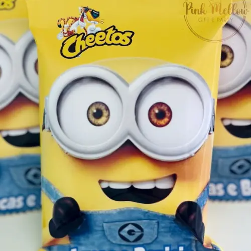 10 Lembrancinha Minions - Salgadinho Personalizado