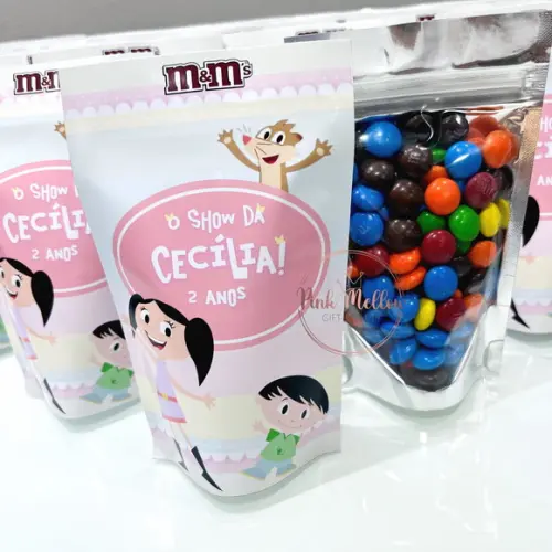 10 Lembrancinha o Show da Luna - M&ms Personalizado