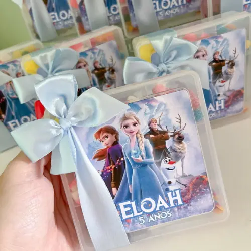 10 Maletinha Fini - Lembrancinha Frozen