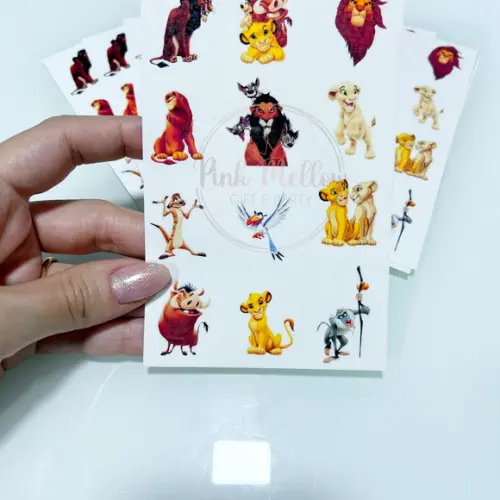 20 Cartelas - Tatuagem Temporária - Qualquer Tema!!