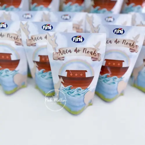 20 Lembrancinha Arca de Noé - Fini Personalizado