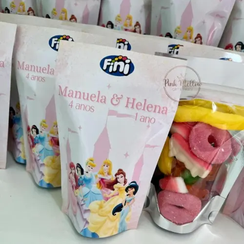 20 Lembrancinha Princesas - Fini Personalizado