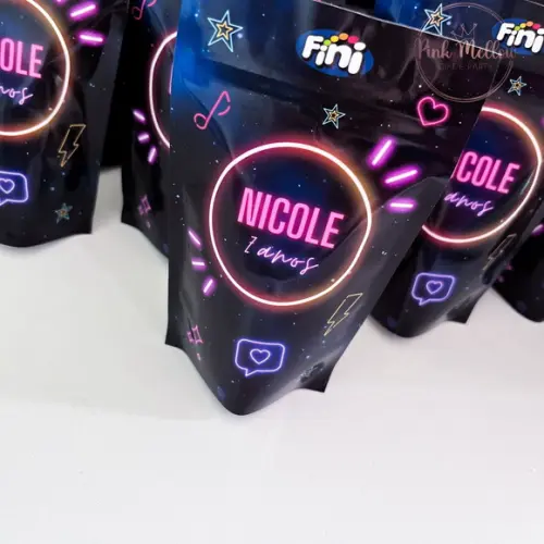 20 Lembrancinha Neon - Fini Personalizado
