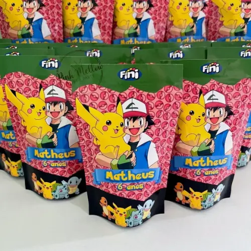 25 Lembrancinha Pokémon - Fini Personalizado