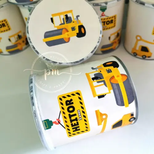 25 Lembrancinha Trator- Batata Personalizada
