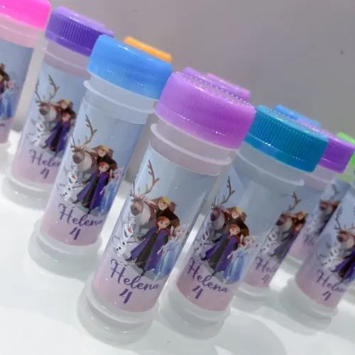 40 Massinha + Bolha de Sabão Personalizados