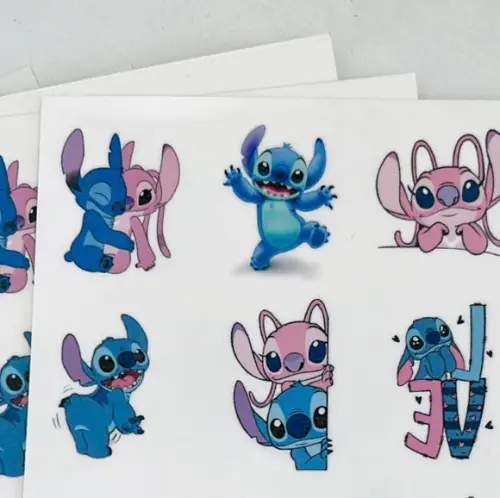 50 Cartelas Tatuagem Personalizada