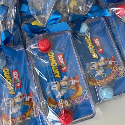 Aquaplay Personalizado - Lembrancinha Sonic