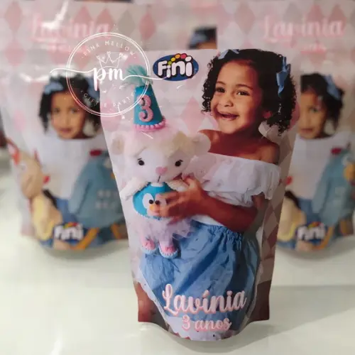 Galinha Pintadinha Rosa - Fini Personalizado