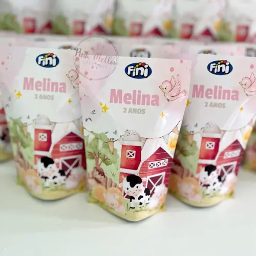 Fazendinha Rosa - 10 Fini Personalizado