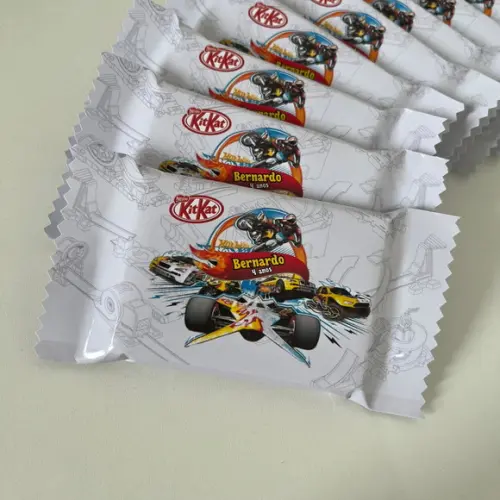 Kit Kat a Bela e a Fera - Lembrancinha Personalizado
