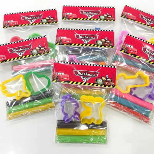 Kit Massinha - Lembrancinha Carros Disney