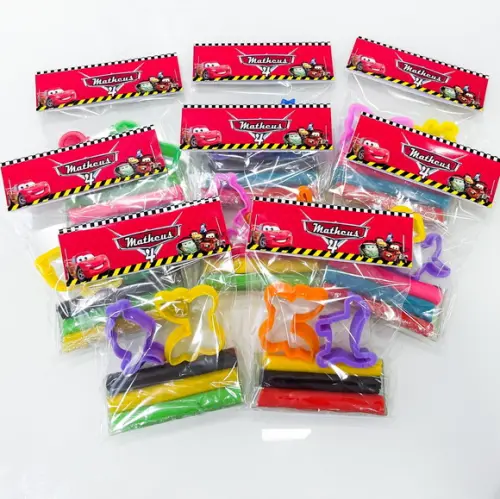 Kit Massinha - Lembrancinha Carros Disney