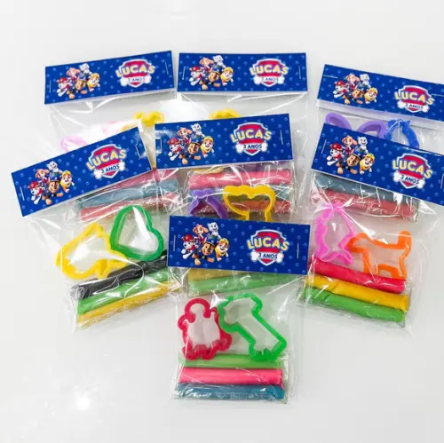 Kit Massinha - Lembrancinha Patrulha Canina