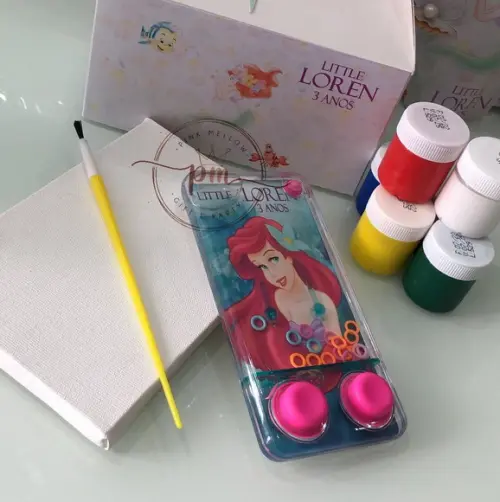 Kit Pintura - Lembrancinha Ariel