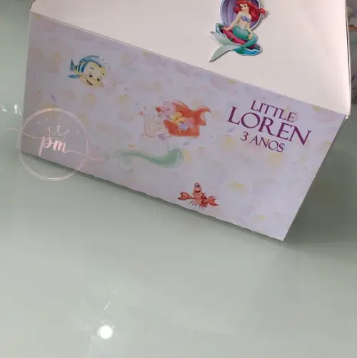 Kit Pintura - Lembrancinha Ariel