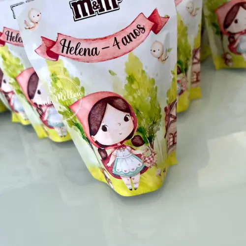 Lembrança Chapeuzinho Vermelho - Chocolate Personalizado