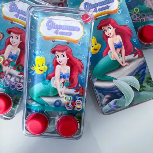 Lembrancinha Ariel - Aquaplay Personalizado