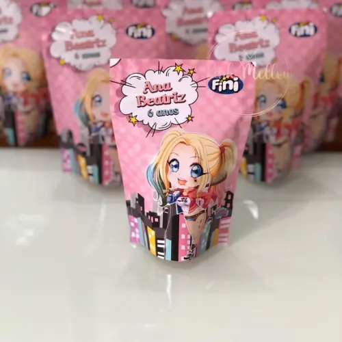 Lembrancinha Arlequina - Fini Personalizado