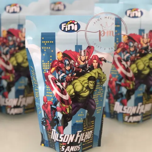 Lembrancinha Avengers - Fini Personalizado