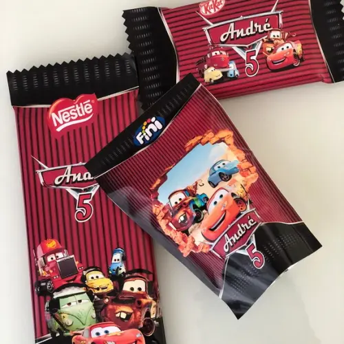 Lembrancinha Carros Disney - Fini Personalizado