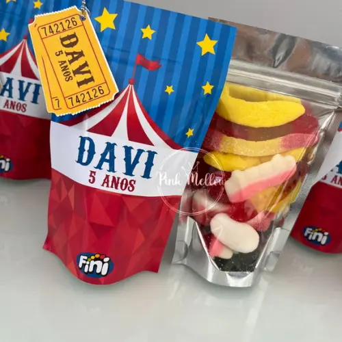 Lembrancinha Circo - Fini Personalizado
