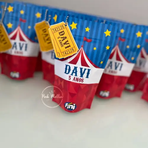 Lembrancinha Circo - Fini Personalizado