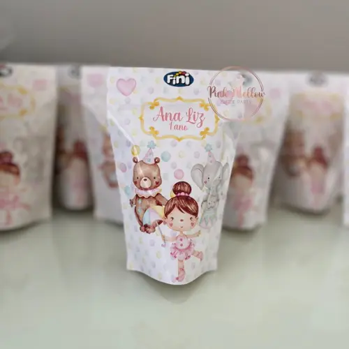 Lembrancinha Circo Rosa - Fini Personalizado
