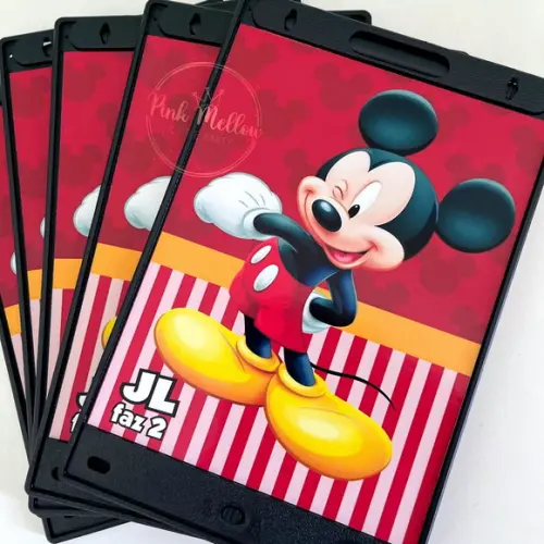 Lembrancinha Mickey - Lousa Mágica Personalizado