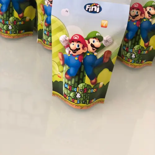 Lembrancinha Mario Bros - Fini Personalizado