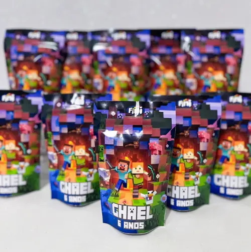 Lembrancinha Minecraft - Fini Personalizado