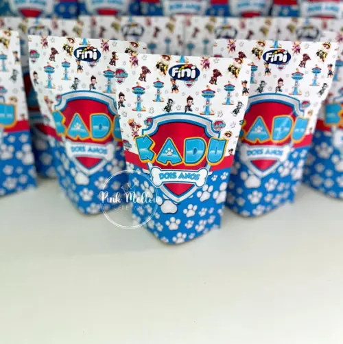 Lembrancinha Patrulha Canina - Fini Personalizado
