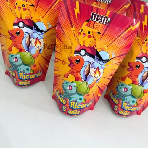 Lembrancinha Pokémon - M&ms Personalizado