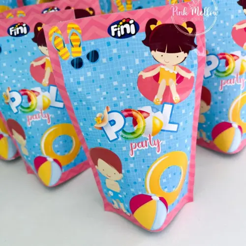 Lembrancinha Pool Party - Fini Personalizado