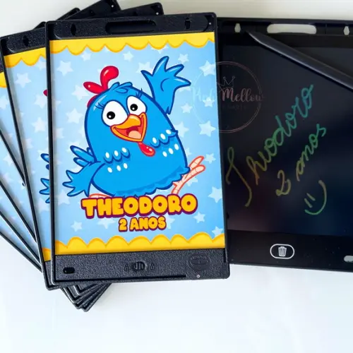 Tablet Mágico - Lembrancinha Galinha Pintadinha